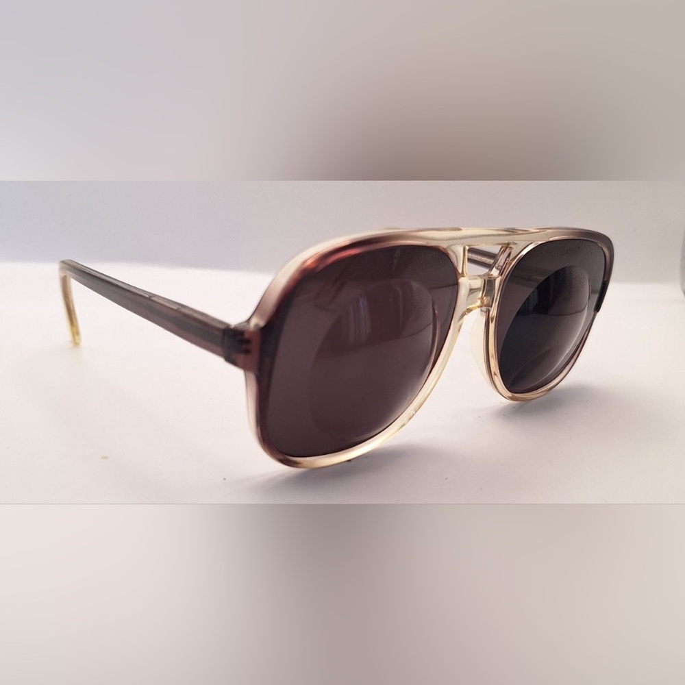 Mainstreet 302S Gray Translucent Oval Sunglasses Frames Only